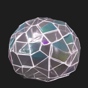 Chaotic Geodesic Dome