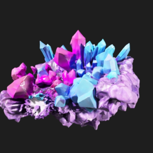 Chaotic Crystal Garden