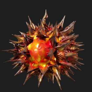 Solar Flare Energy Burst