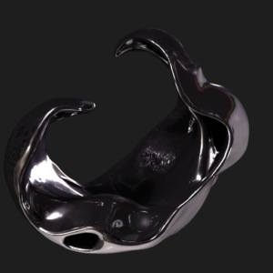 Abstract Liquid Flow Sculpture